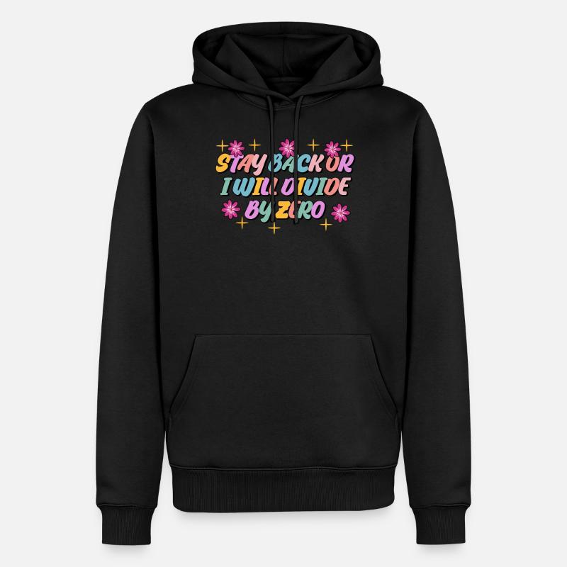 Math Teacher Maths Mathematics - Männer Premium Bio Hoodie - Schwarz