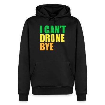 FPV Drone Pilot Drones Quadcopter - Men’s Premium Organic Hoodie - black - Front - Nico (187cm)