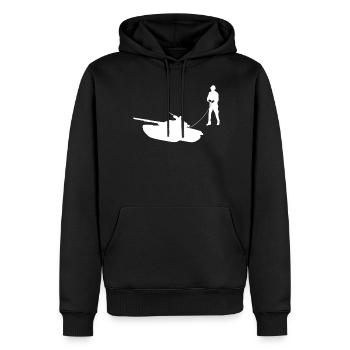 Tanks MBT Tank Driver Tank Combat - Männer Premium Bio Hoodie - Schwarz - Vorne - Nico (187cm)