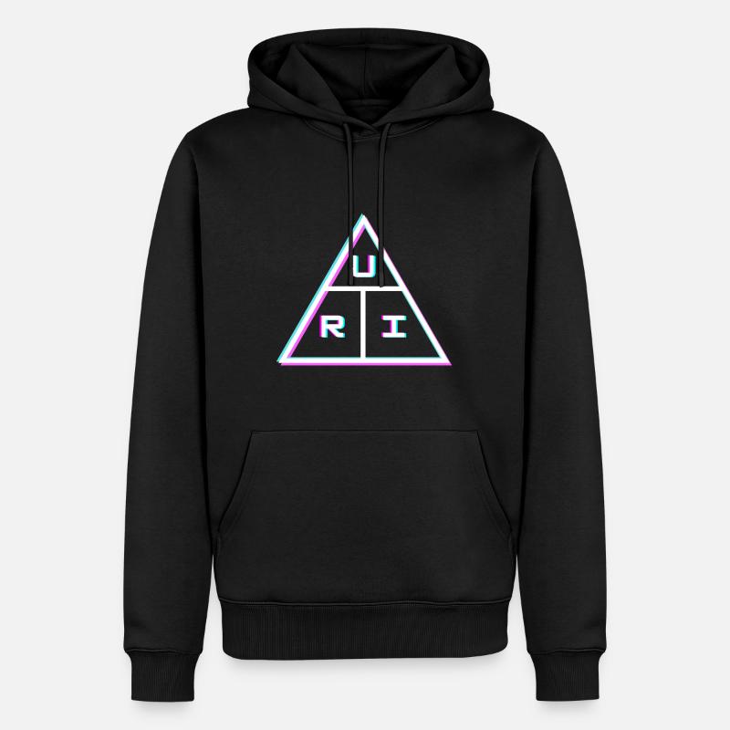 URI FORMULA Électronique - Sweat à capuche Premium bio Homme - noir