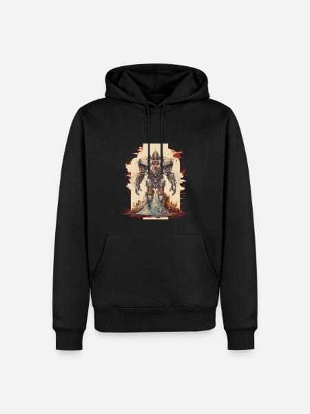 Mecha - Men’s Premium Organic Hoodie - black