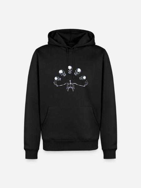 Jonglieren - Männer Premium Bio Hoodie - Schwarz