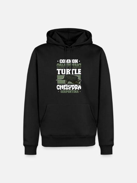 Snapping Turtle - Men’s Premium Organic Hoodie - black