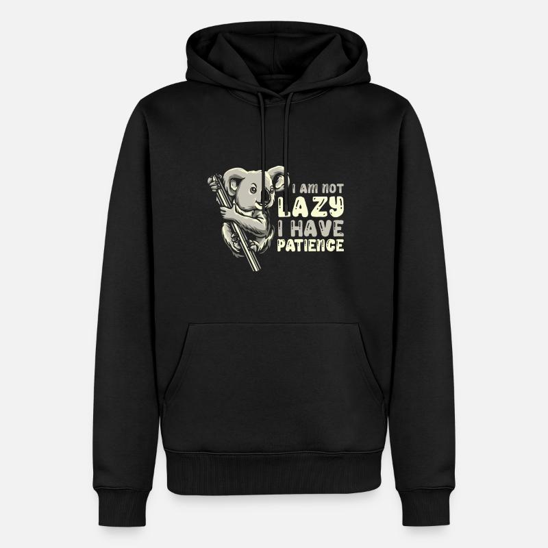 Koala Koala Ours - Sweat à capuche Premium bio Homme - noir