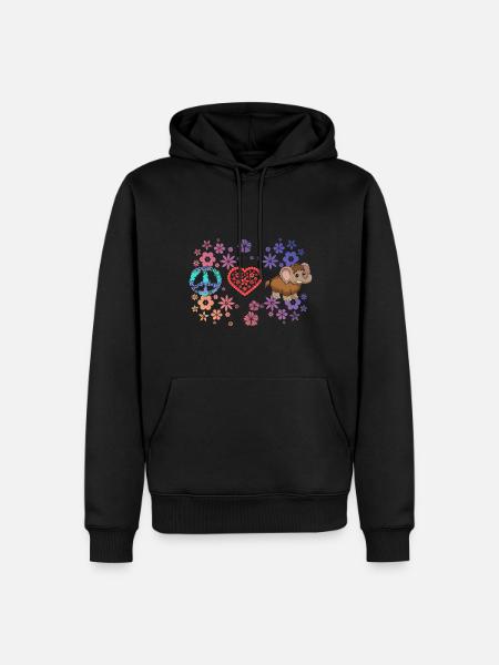 Mammut - Männer Premium Bio Hoodie - Schwarz