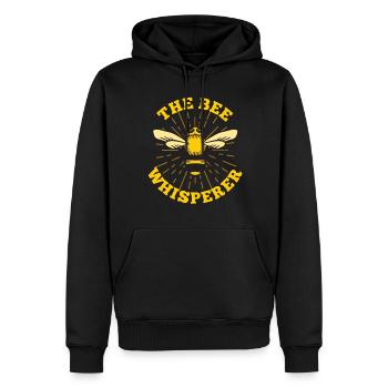 Biene Imker - Männer Premium Bio Hoodie - Schwarz - Vorne - Nico (187cm)