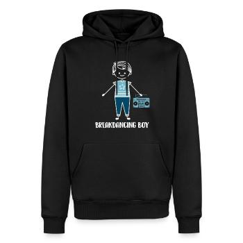 Breakdance Breakdancer Breakdancing - Männer Premium Bio Hoodie - Schwarz - Vorne - Nico (187cm)