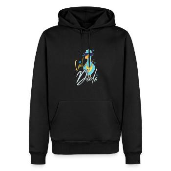 cool dodo style bande dessinée drôle - Sweat à capuche Premium bio Homme - noir - Devant - Nico (187cm)