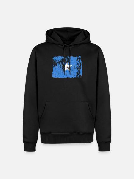 Somalia - Men’s Premium Organic Hoodie - black