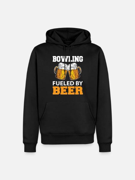 Beer - Men’s Premium Organic Hoodie - black