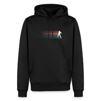 Laser tag team game spieler geschenk - Männer Premium Bio Hoodie - Schwarz - Vorne - Nico (187cm)