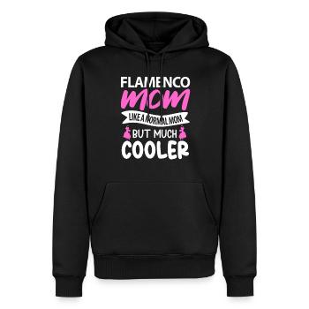 Cooles Flamenco mama geschenk - Männer Premium Bio Hoodie - Schwarz - Vorne - Nico (187cm)