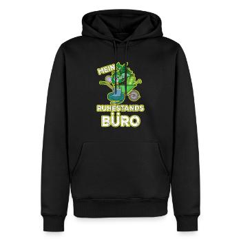 Garten Ruhestand Lustig Geschenk - Männer Premium Bio Hoodie - Schwarz - Vorne - Nico (187cm)