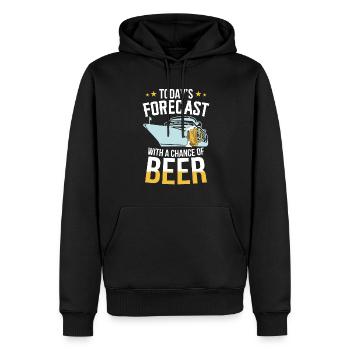 Kreuzfahrt - Männer Premium Bio Hoodie - Schwarz - Vorne - Nico (187cm)