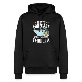 Kreuzfahrt - Männer Premium Bio Hoodie - Schwarz - Vorne - Nico (187cm)