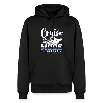 Kreuzfahrt - Männer Premium Bio Hoodie - Schwarz - Vorne - Nico (187cm)