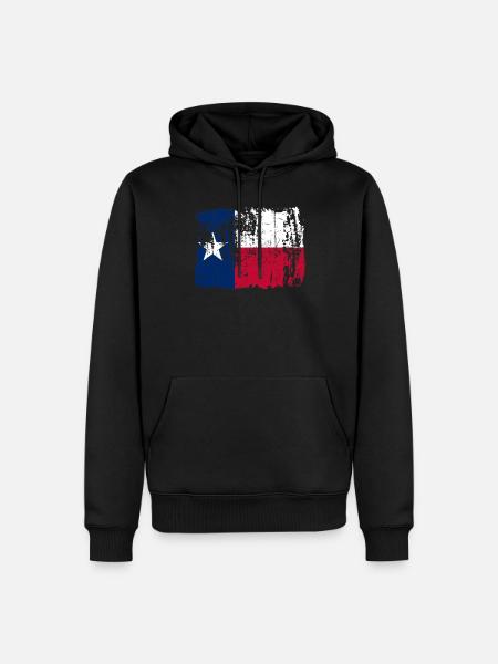 Texas travel gift - Men’s Premium Organic Hoodie - black