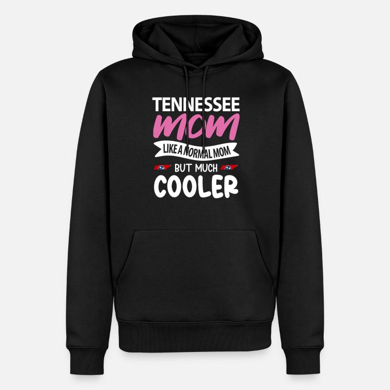 Tennessee mutter geschenk - Männer Premium Bio Hoodie - Schwarz