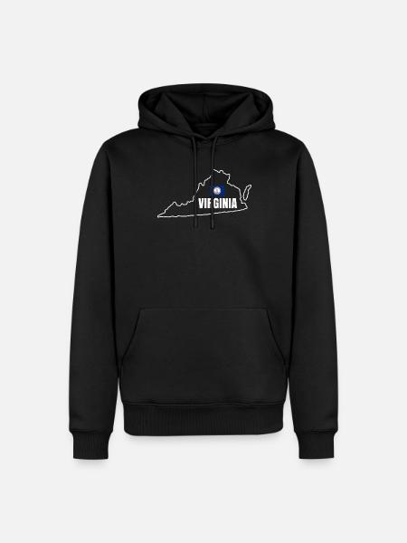 Beauté de Virginia Cadeau - Sweat à capuche Premium bio Homme - noir