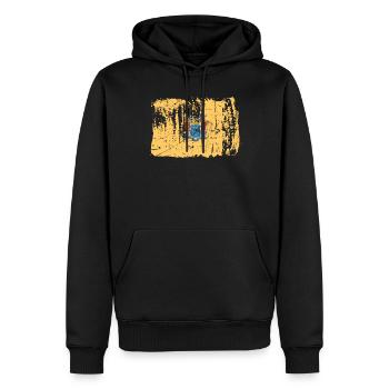 Cadeau fier du New Jersey - Sweat à capuche Premium bio Homme - noir - Devant - Nico (187cm)