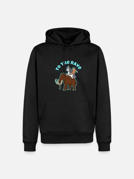 Mammut - Männer Premium Bio Hoodie - Schwarz