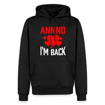 Operation Am Offen Herzen Geschenk - Männer Premium Bio Hoodie - Schwarz - Vorne - Nico (187cm)