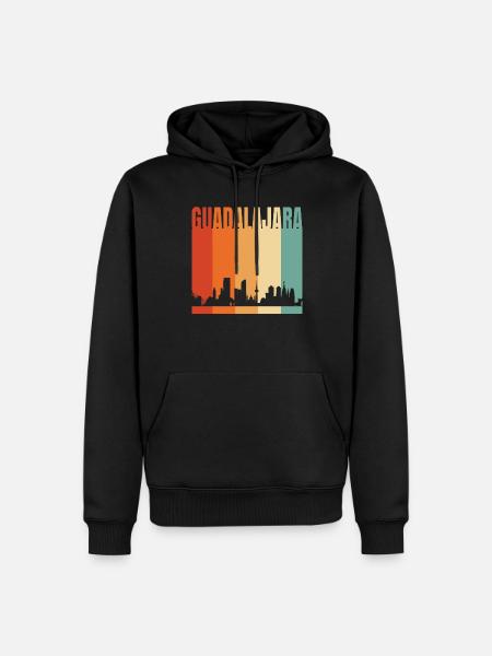 Guadalajara - Men’s Premium Organic Hoodie - black