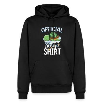 Sleeping Sweet Gift - Men’s Premium Organic Hoodie - black - Front - Nico (187cm)