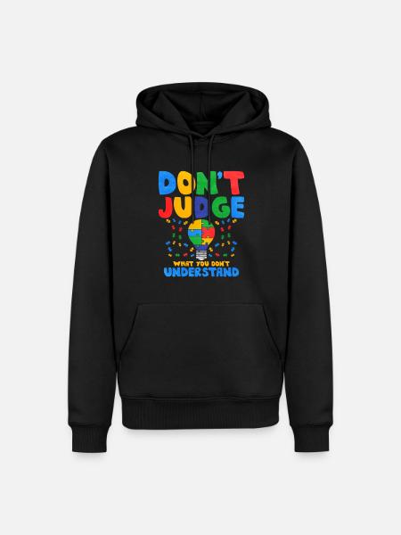 Autism Autism Gift - Men’s Premium Organic Hoodie - black