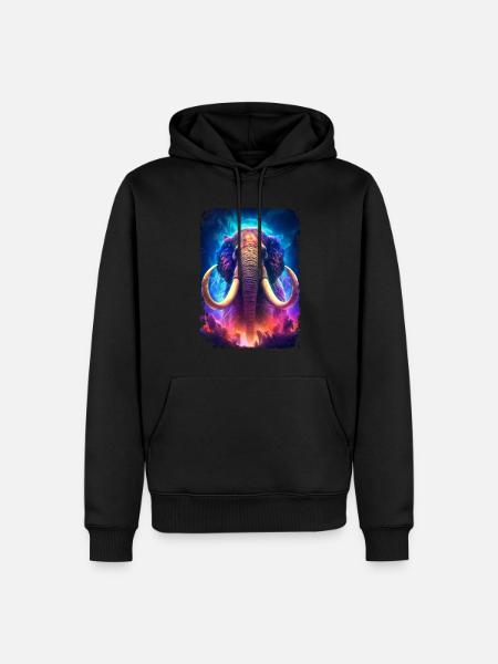 Mammoth - Men’s Premium Organic Hoodie - black