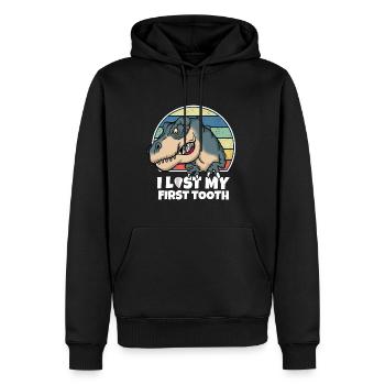Zahn Zähne Zahnarzt Zahnmedizinische Angestellte - Männer Premium Bio Hoodie - Schwarz - Vorne - Nico (187cm)