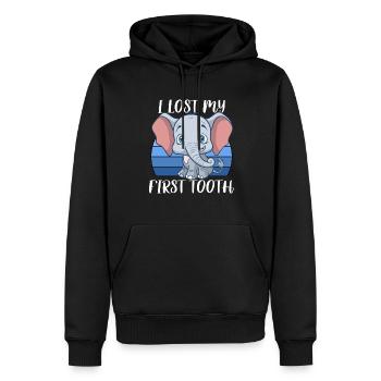 Zahn Zähne Zahnarzt Zahnmedizinische Angestellte - Männer Premium Bio Hoodie - Schwarz - Vorne - Nico (187cm)