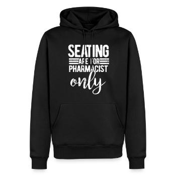 Apotheker - Männer Premium Bio Hoodie - Schwarz - Vorne - Nico (187cm)
