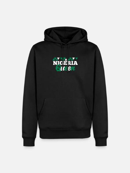 Nigeria - Men’s Premium Organic Hoodie - black