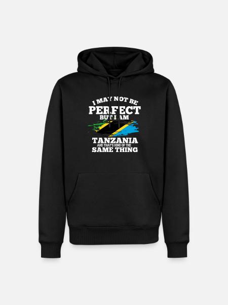 Tanzania - Men’s Premium Organic Hoodie - black