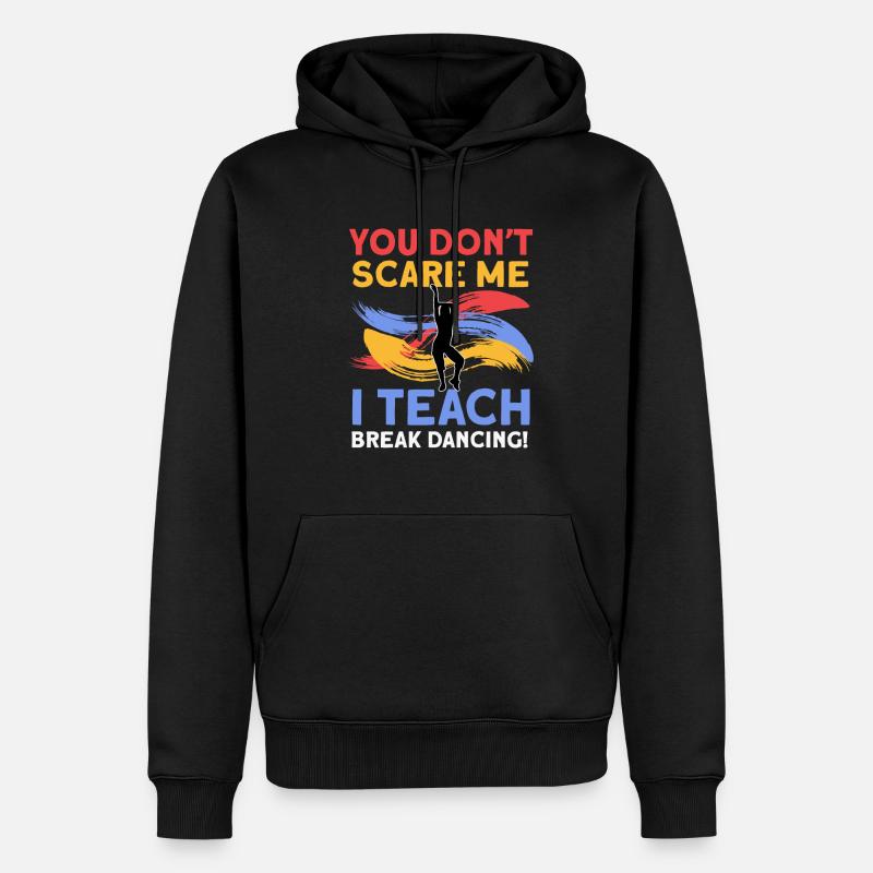 Breakdancing - Männer Premium Bio Hoodie - Schwarz
