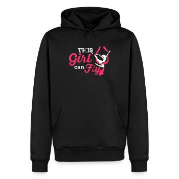 Acrobatic Gymnastic Sport Geschenk - Männer Premium Bio Hoodie - Schwarz - Vorne - Nico (187cm)