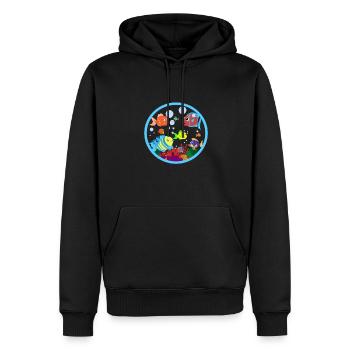 Aquarium Fisch Geschenk - Männer Premium Bio Hoodie - Schwarz - Vorne - Nico (187cm)