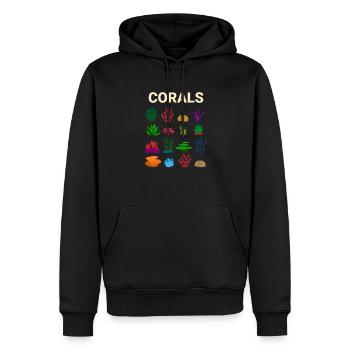Aquarium Fisch Geschenk - Männer Premium Bio Hoodie - Schwarz - Vorne - Nico (187cm)