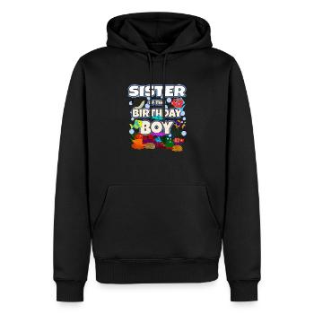 Aquarium Fisch Geschenk - Männer Premium Bio Hoodie - Schwarz - Vorne - Nico (187cm)