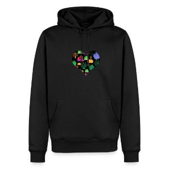 Aquarium Fisch Geschenk - Männer Premium Bio Hoodie - Schwarz - Vorne - Nico (187cm)