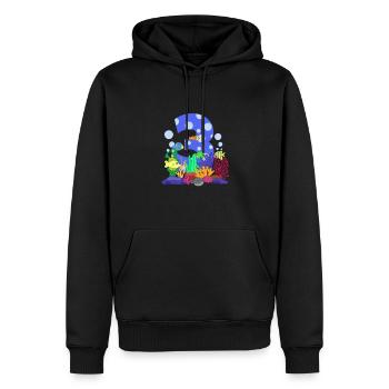 Aquarium Fisch Geschenk - Männer Premium Bio Hoodie - Schwarz - Vorne - Nico (187cm)