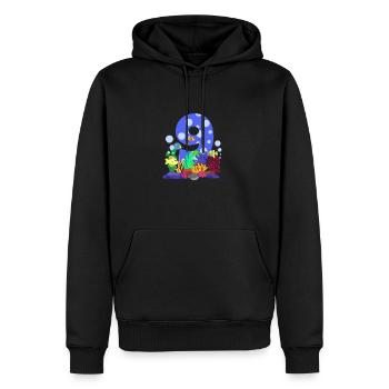 Aquarium Fisch Geschenk - Männer Premium Bio Hoodie - Schwarz - Vorne - Nico (187cm)