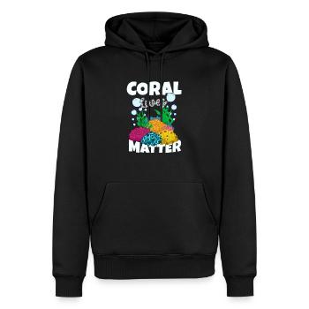 Aquarium Fisch Geschenk - Männer Premium Bio Hoodie - Schwarz - Vorne - Nico (187cm)