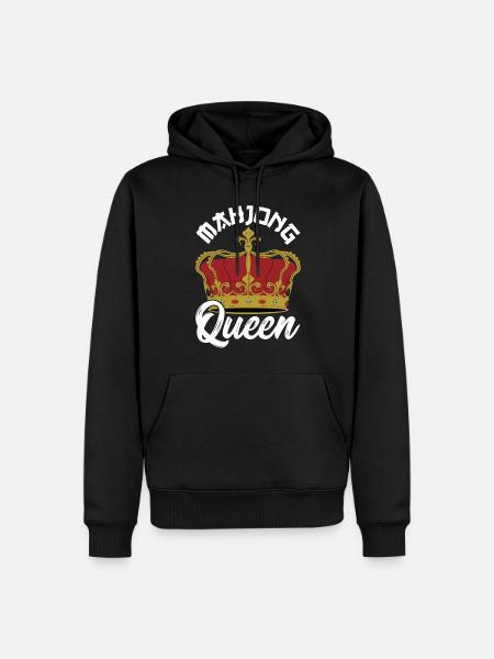 Gift for Mahjong Fans - Men’s Premium Organic Hoodie - black