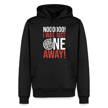 Cadeau pour les fans de Mahjong - Sweat à capuche Premium bio Homme - noir - Devant - Nico (187cm)
