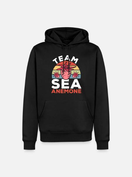 Sea Anemones Gift - Men’s Premium Organic Hoodie - black