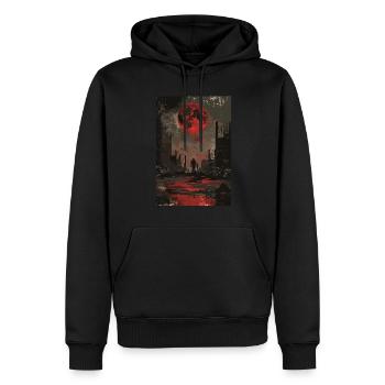 Die Zehn der Kelche Tarot - Männer Premium Bio Hoodie - Schwarz - Vorne - Nico (187cm)
