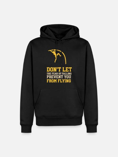 Pole Vaulter Gift - Men’s Premium Organic Hoodie - black