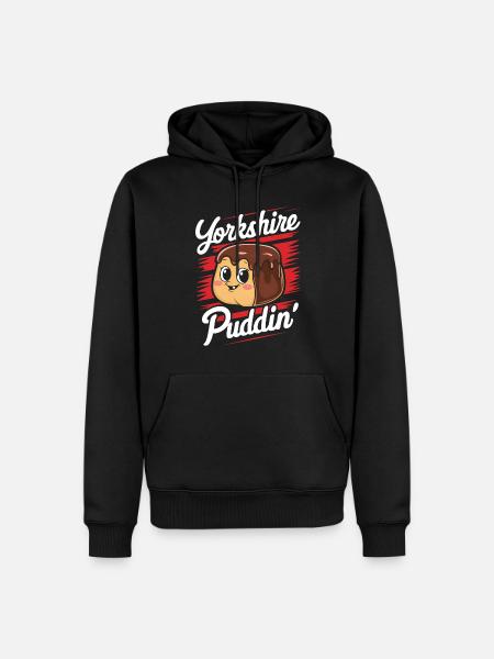 Yorkshire Pudding Geschenk - Männer Premium Bio Hoodie - Schwarz